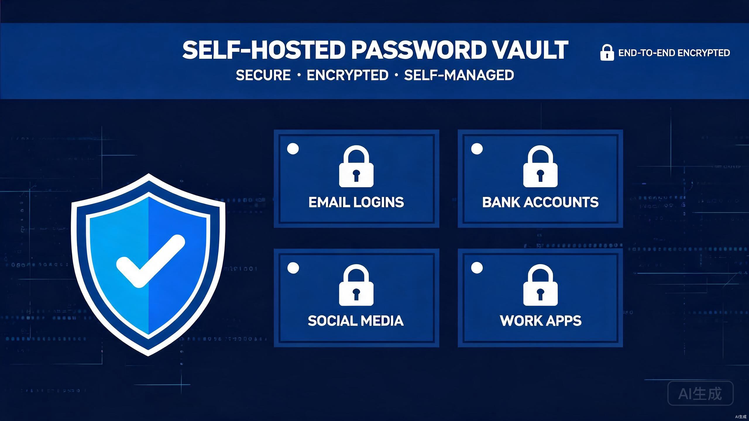 Vaultwarden 自托管密码管理器：告别 1Password 年费，数据自己掌控
