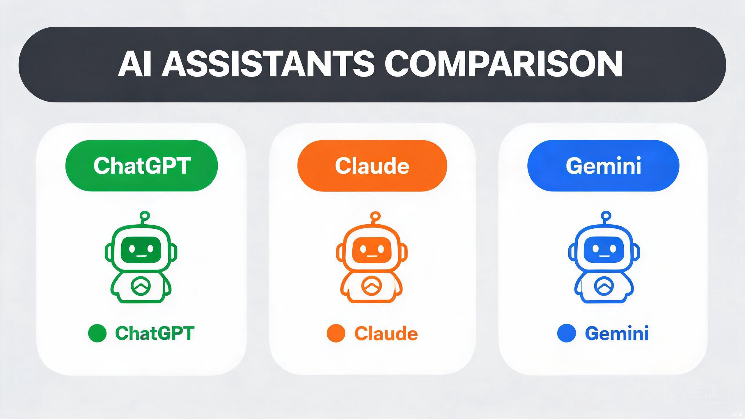 ChatGPT vs Claude vs Gemini 2026 大横评：谁是综合最强 AI？