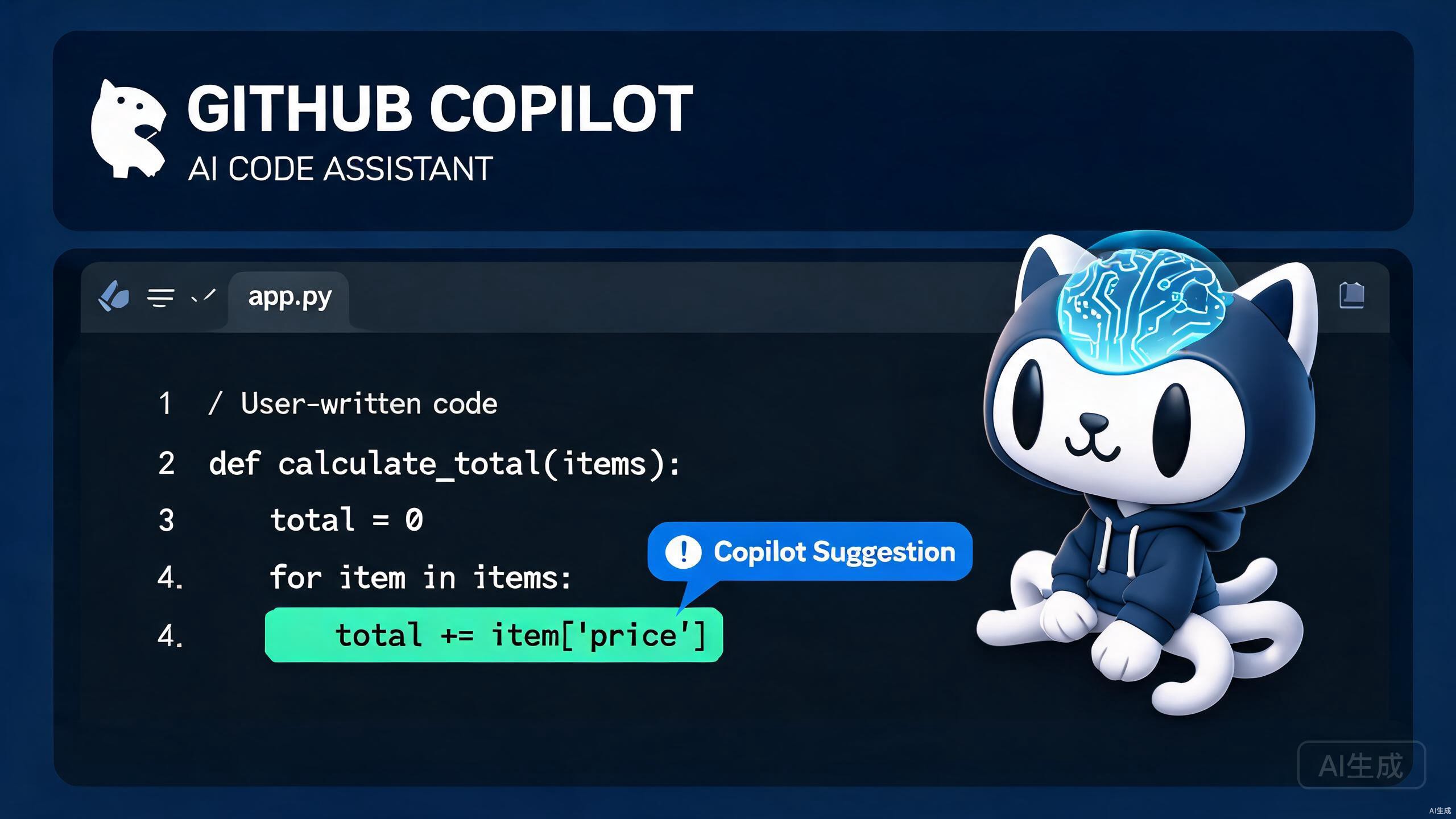 GitHub Copilot 免费版深度体验：够用吗？实测告诉你答案